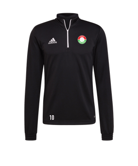 adidas Entrada 22 HalfZip Sweatshirt Schwarz