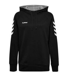 Hummel Cotton Hoody Damen Schwarz F2001 - schwarz