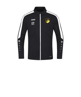 JAKO Power Polyesterjacke Kids Schwarz F800