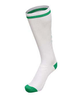 Hummel Elite High Socken Weiss Rot F9230 - weiss