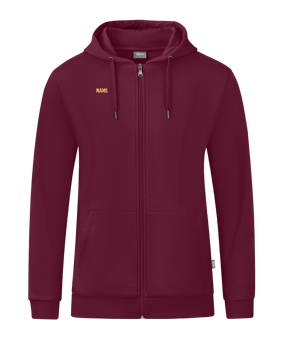 JAKO Organic Kapuzenjacke Braun F130