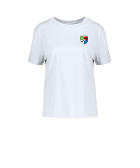 Merch Muser T-Shirt Women White | #logo4c