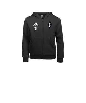 adidas Entrada 26 Kapuzenjacke Kids Schwarz