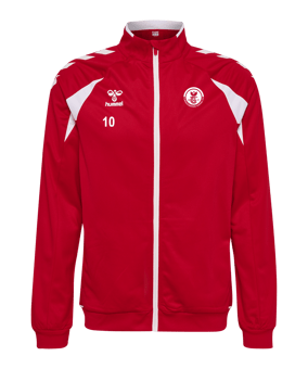 hummel Core 2.0 Track Zip Jacke Rot F3946