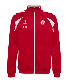 hummel Core 2.0 Track Zip Jacke Rot F3946