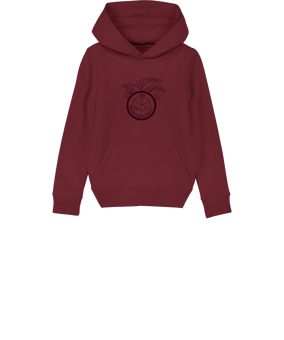 Merch Mini Cruiser 2.0 Hoody Kids Burgundy  | #toneintone