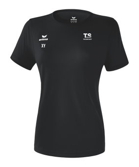 Erima Teamsport T-Shirt Function Damen Schwarz