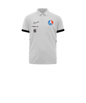 Nike Academy 25 Polo Kids Weiss F100