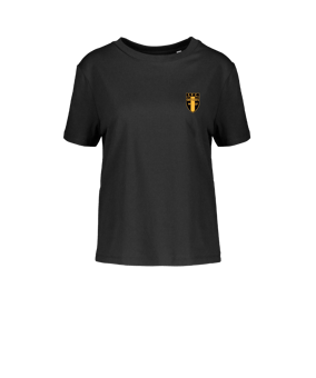 Merch Muser T-Shirt Women Black | #justlogo4c