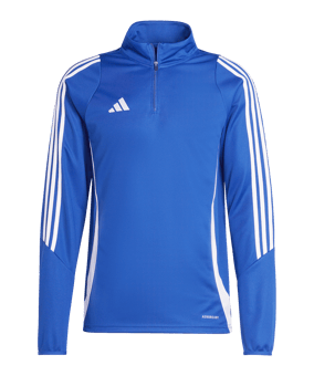 adidas Tiro 24 Trainingstop Blau Weiss - blau