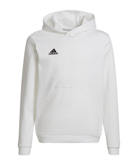 adidas Entrada 22 Hoody Kids Weiss - weiss