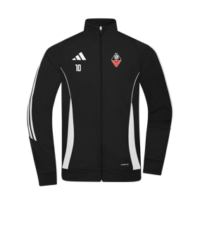 adidas Tiro 24 Trainingsjacke Schwarz Weiss