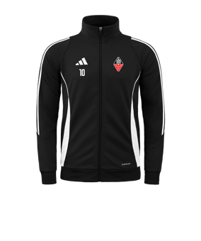 adidas Tiro 24 Trainingsjacke Schwarz Weiss