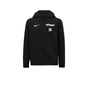 Nike Park 20 Fleece Kapuzenjacke Kids Schwarz F010