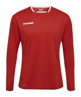 Hummel Authentic Poly Trikot langarm Rot F3062 - rot