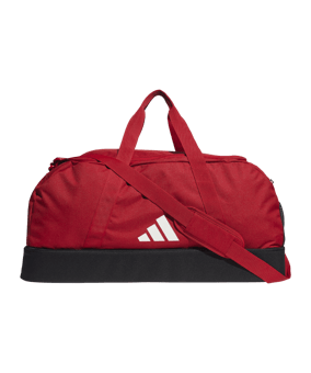 adidas Tiro League Duffel Bag Gr. L Rot Weiss