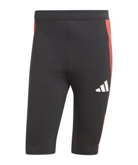 adidas Tiro 24 Competition Short Schwarz Rot - schwarz