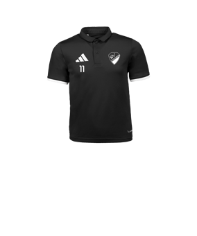 adidas Entrada 26 Polo Kids Schwarz