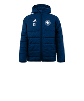 adidas Tiro 24 Winterjacke Kids Blau Weiss