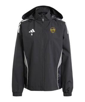 Veste de pluie adidas Tiro 25 Competition femmes noires