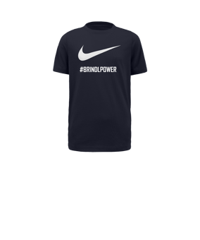 Nike Park 20 Swoosh T-Shirt Kids Blau F451