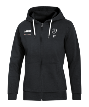 JAKO Base Kapuzenjacke Damen Schwarz F08