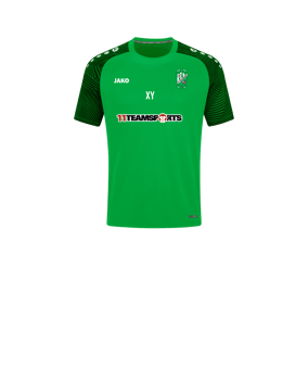 JAKO Performance T-Shirt Kids Grün Schwarz F221