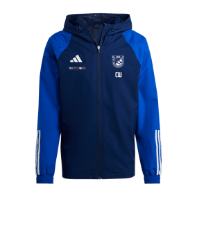 adidas Tiro 23 Competition Allwetterjacke Blau