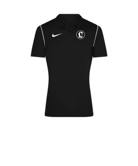 Nike Park 20 Poloshirt Damen Schwarz Weiss F010