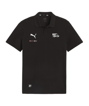PUMA teamGOAL Casuals Poloshirt Schwarz F03