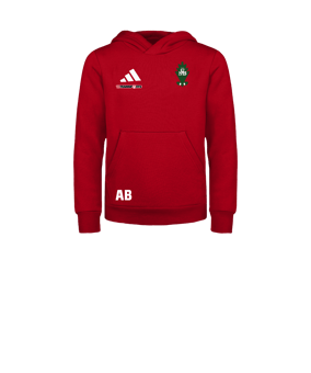 adidas Entrada 26 Hoody Kids Rot