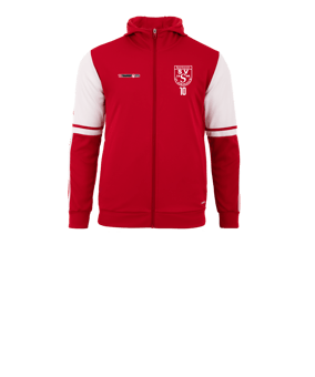 adidas Squadra 25 Kapuzenjacke Kids Rot