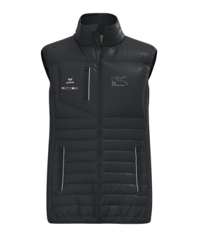 Erima CMPT Puffer Weste Schwarz