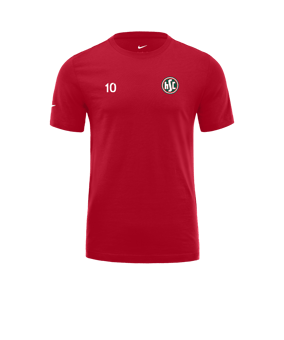 Nike Park 20 T-Shirt Rot Weiss F657