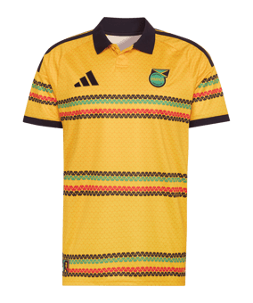 adidas JFF Jamaika Trikot Home WC 2026 Kids Gelb - gelb