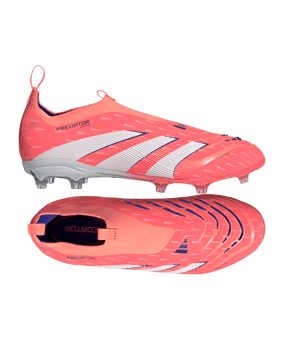 adidas Predator Elite LL FG Coral Blaze Kids Orange - orange