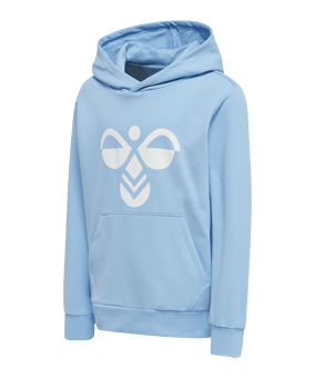 Hummel hmlCUATRO Hoody Kids Blau F6475 - blau