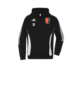 adidas Tiro 24 Hoody Kids Schwarz Weiss