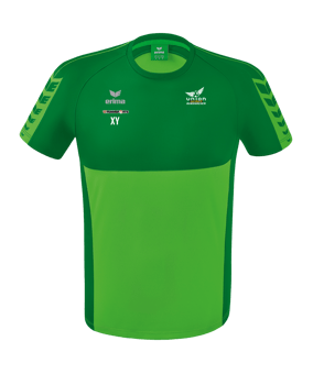 Erima Six Wings T-Shirt Kids Grün