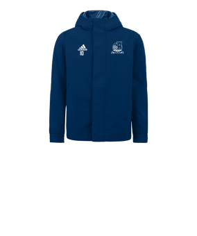 Veste tout temps enfants adidas Entrada 22 bleu 