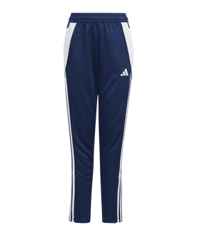 adidas Tiro 24 Trainingshose Kids Blau Weiss - blau