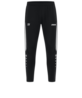 JAKO Power Trainingshose Schwarz Weiss F802