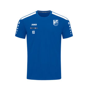 JAKO Power T-Shirt Blau Weiss F400