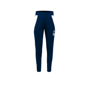 adidas Tiro 24 Trainingshose Damen Blau Weiss