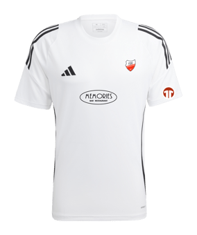 adidas Tiro 24 Trikot Weiss Schwarz