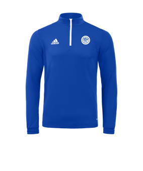 adidas Entrada 22 HalfZip Sweatshirt Blau Weiss