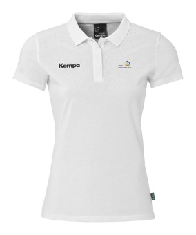 Kempa Polo Weiß F16