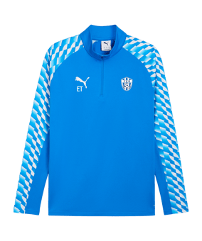 PUMA teamLIGA26 Training 1/4 Zip Top Blau F02