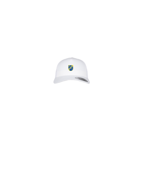 Merch 5 Panel Retro Trucker Cap Weiss