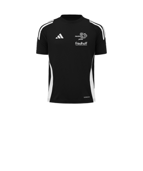 adidas Tiro 24 Trikot Kids Schwarz Weiss